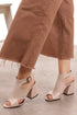 Beige High Heeled Shoes