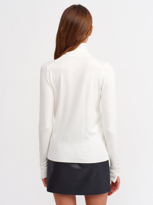 كنزة بيسك قبة عالية