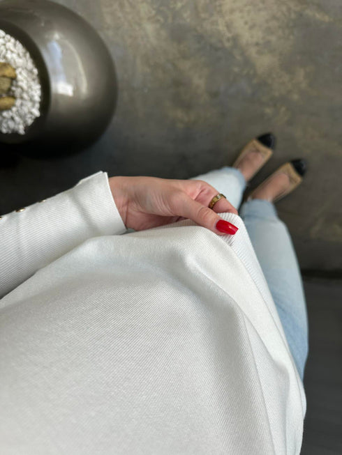 كنزة بيسك قبة عالية