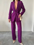 طقم رسمي قطعتين باللون البنفسجي