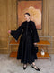 طقم تنورة وقميص لون أسود