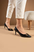 Black Stiletto Heel Shoes