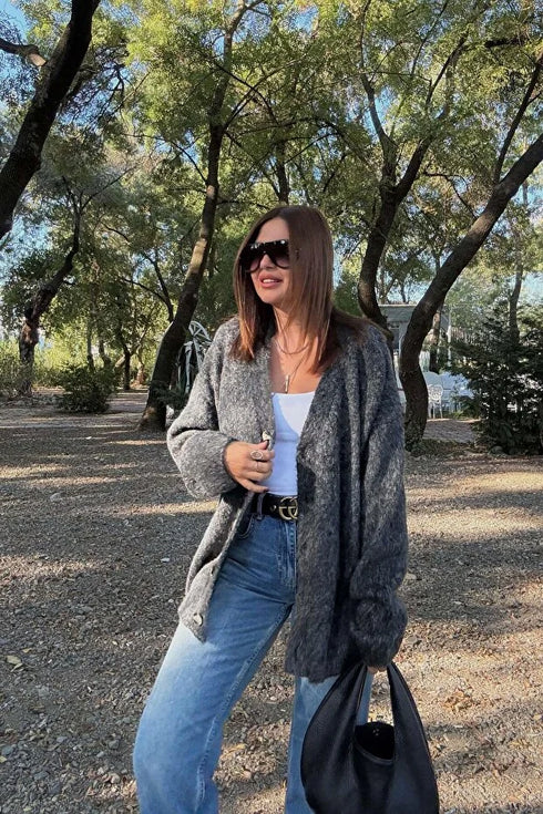 جرزة صوف ناعم - رمادي