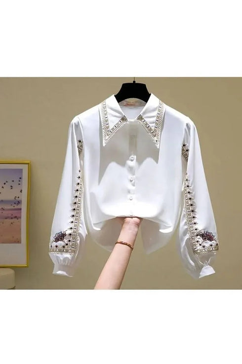 قميص مطرز - سكري