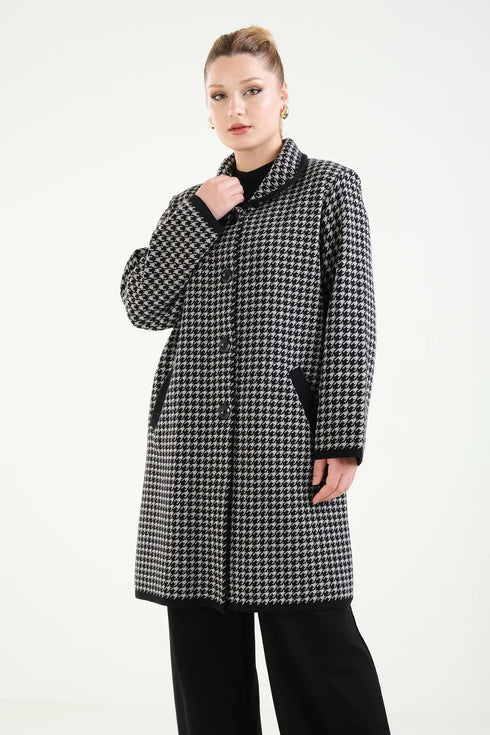 كارديغان نسائي منقوش