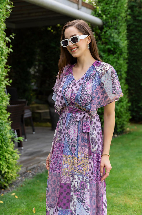 فستان- بنفسجي