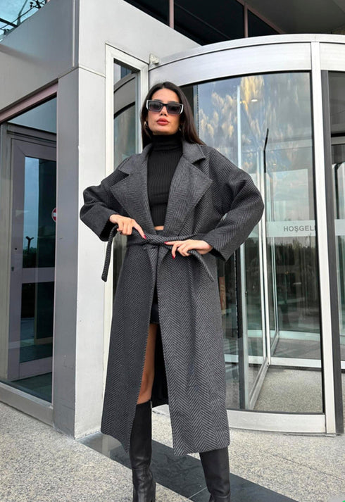 جكيت جوخ طويل مبطن