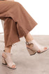 Beige High Heeled Shoes