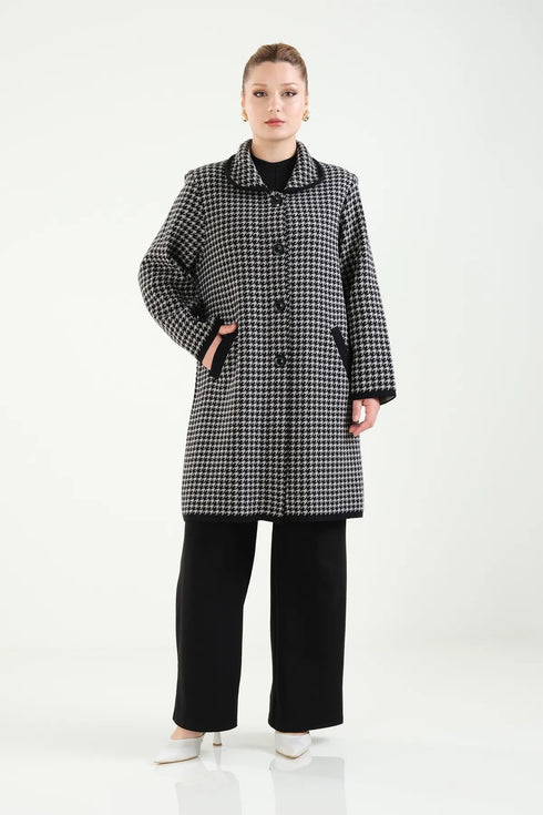 كارديغان نسائي منقوش