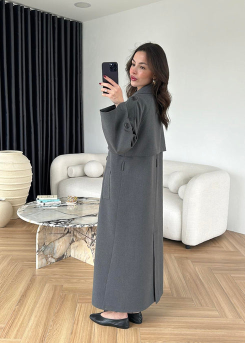 ترانشكوت طويل مبطن