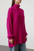 كنزة - تريكو باللون الوردي الفوشيا
