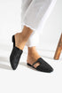Women's Black Knitted Slippers