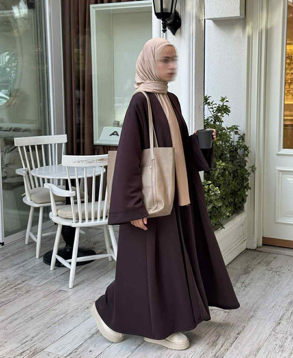 طقم عباية وفستان قماش اويشو