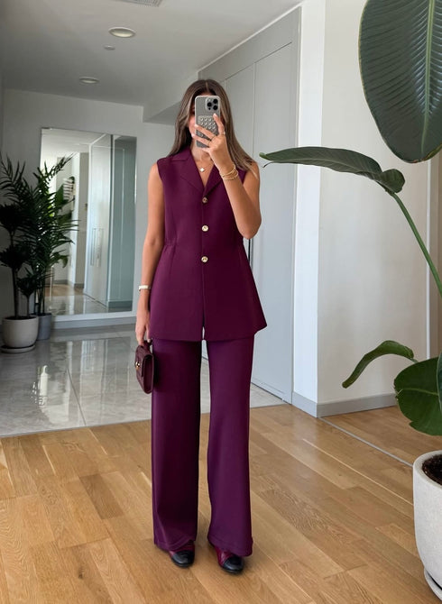 طقم ڤيست وبنطلون