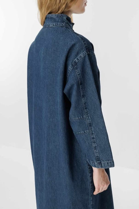 فستان جينز غامق