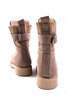 جزمة قصيرة لون بيج غامق