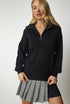 WOMEN BLACK KNITWEAR SWEATER