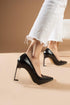 Black Women's Stiletto Shoes