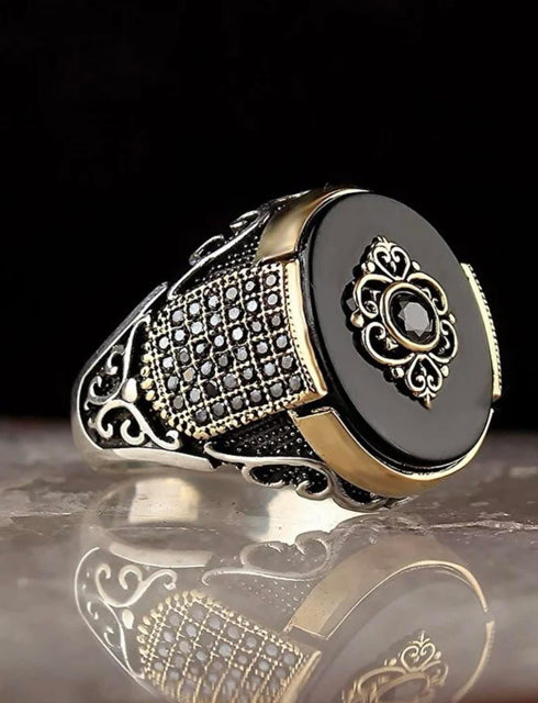 خاتم فضة رجالي