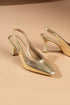 Gold Heeled Shoes
