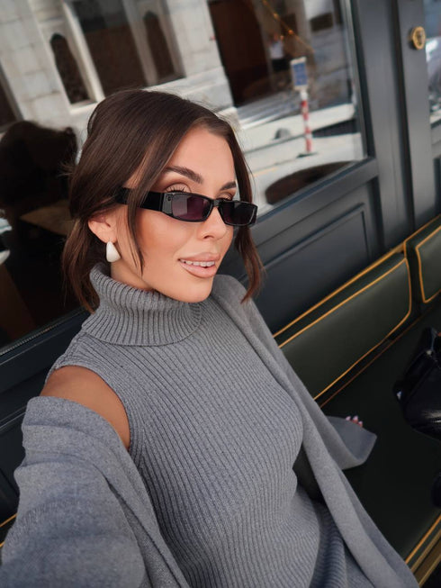 طقم صوف ناعم قطعتين