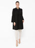 تونيك واسع لون أسود