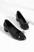Black Snake Classic Heels