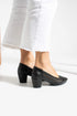 Black Women's Heeled Shoes