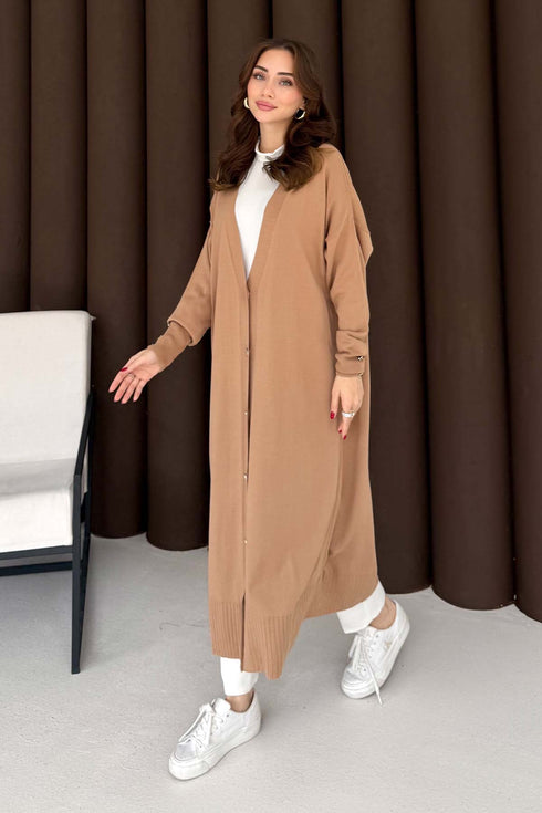 كارديغان تريكو طويل