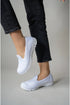 حذاء رياضي نسائي - أبيض