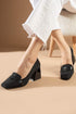 Black Women's Heeled Shoes