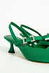 Women's Heeled Shoes Stiletto - Green