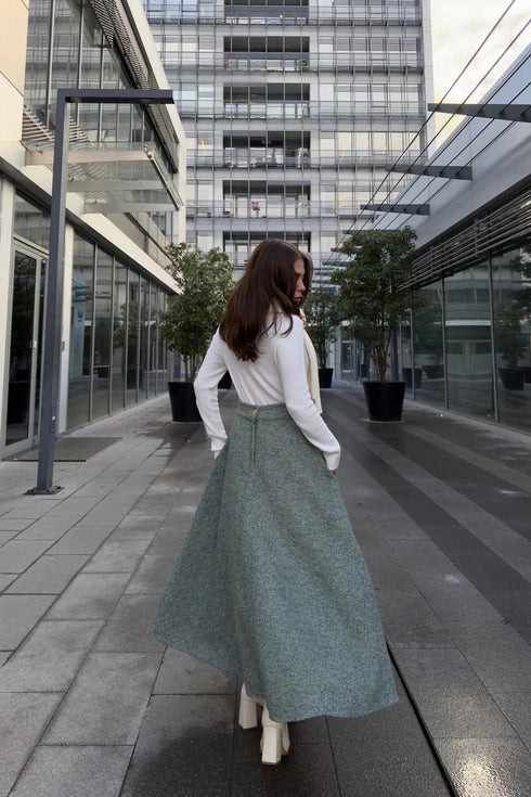 تنورة طويلة - أخضر