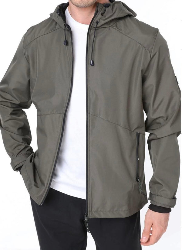جاكيت رجالي- زيتي