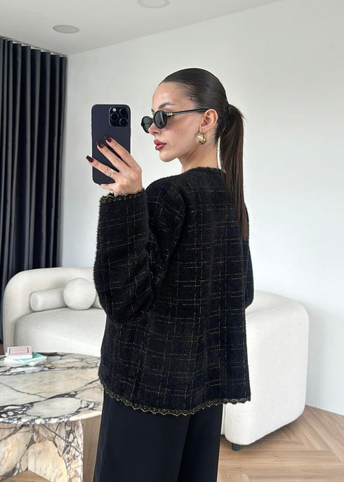 جرزة ناعمة لون أسود