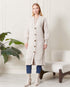 كارديغان طويل باللون البيج