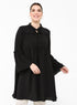 تونيك واسع لون أسود