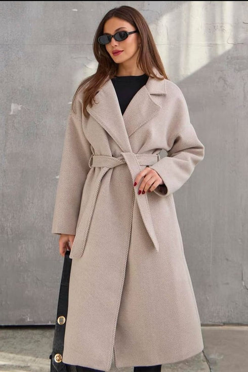 جكيت جوخ طويل - بيج