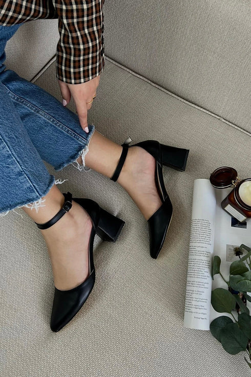 Women's Short Heels Burgundy