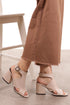 Beige High Heeled Shoes