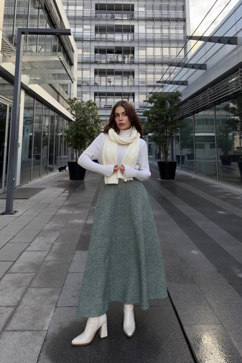 تنورة طويلة - أخضر