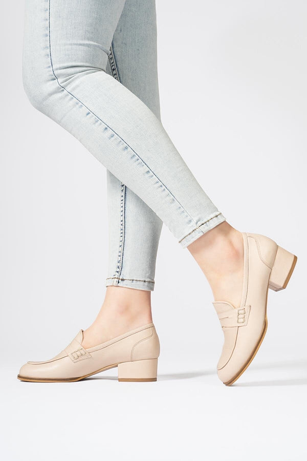Beige Women Loafer