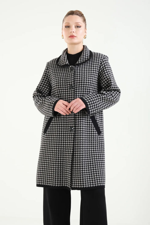 كارديغان نسائي منقوش