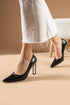 Black Women's Stiletto Shoes