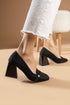 Black Women's Heeled Shoes