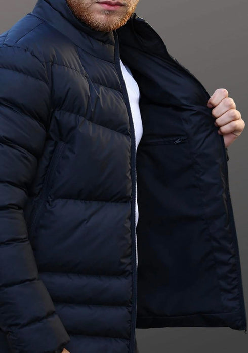 جكيت وتربروف رجالي- أسود