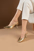 Gold Heeled Shoes
