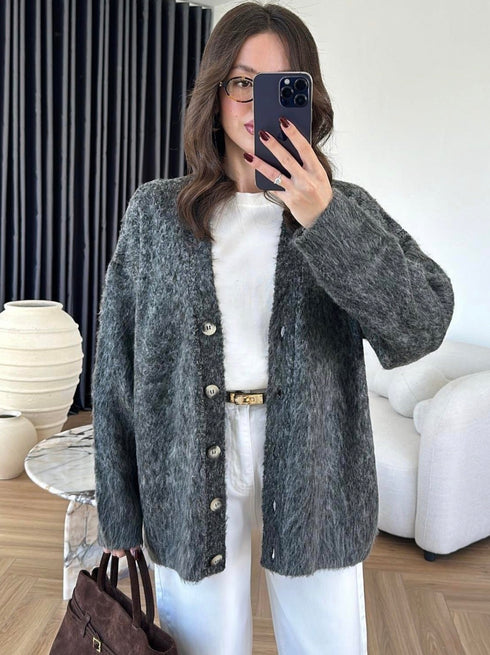 جرزة صوف ناعم - رمادي