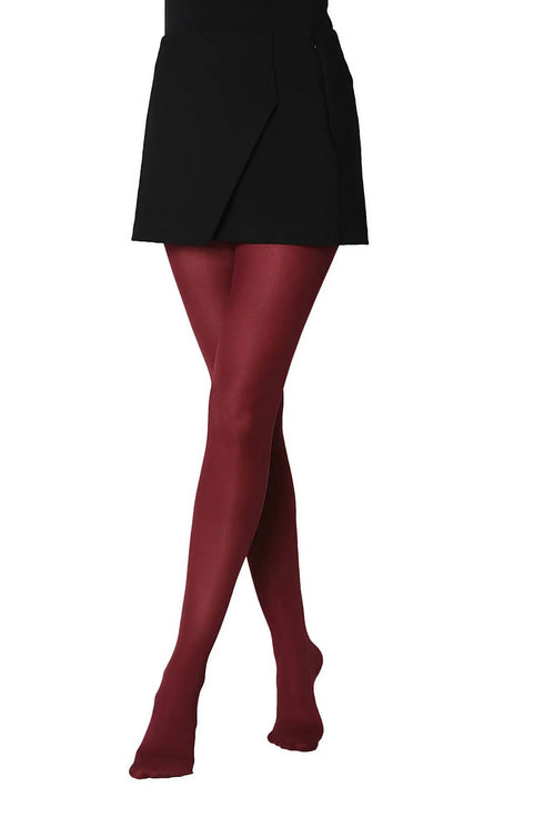 جوارب طويلة ناعمة - بوردو