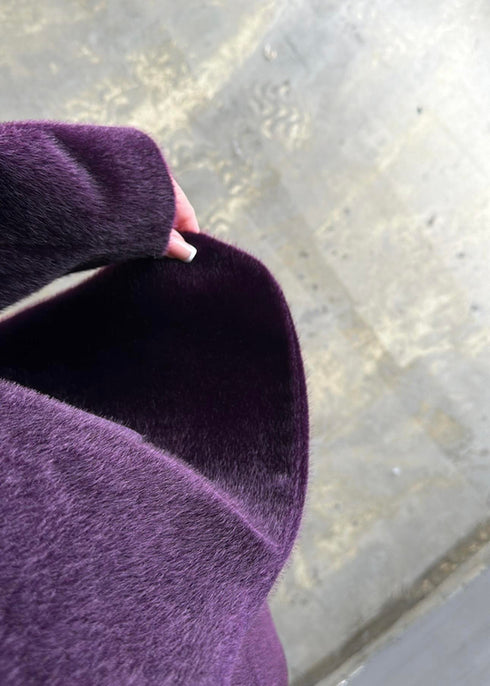 جكيت فرو - أرجواني